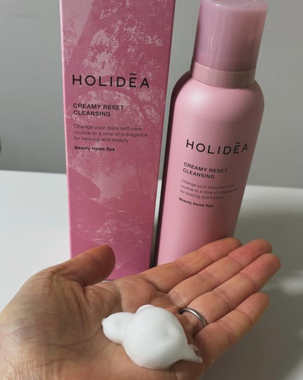 ホリーディア クリーミーリセットクレンジング/HOLIDEA/泡洗顔を使ったクチコミ(3枚目)