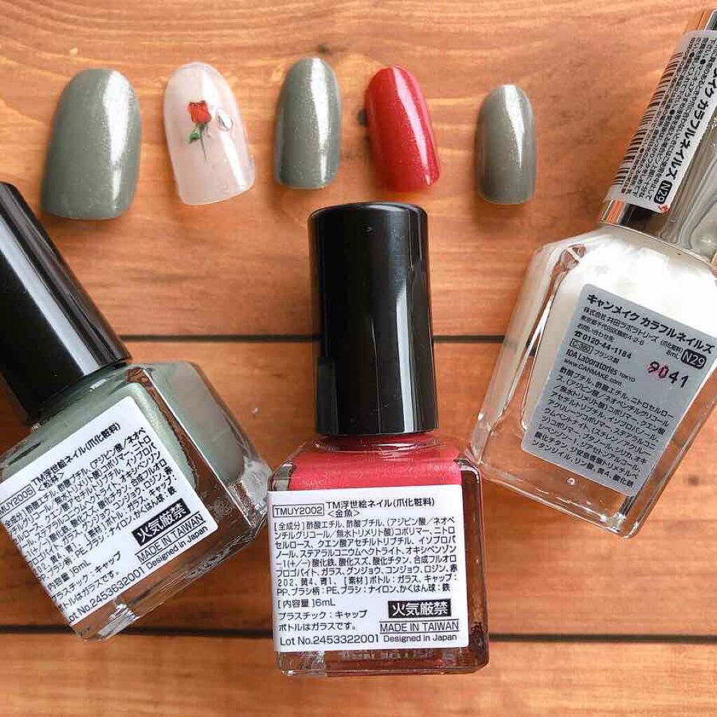 カラフルネイルズ/キャンメイク/マニキュアを使ったクチコミ(3枚目)