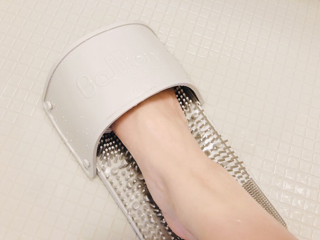 バロン 3Dフットブラシ/DalkomLiving/レッグ・フットケアを使ったクチコミ（3枚目）