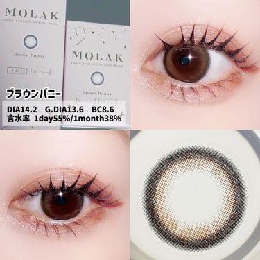 MOLAK 1month/MOLAK/１ヶ月（１MONTH）カラコンを使ったクチコミ（3枚目）