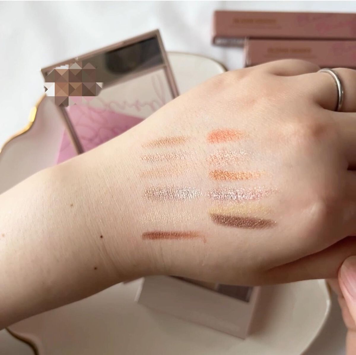 オーラクリエイション/BLEND BERRY/アイシャドウパレットを使ったクチコミ(7枚目)