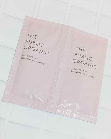 スーパーポジティブダメージRシャンプー／Rトリートメント 1dayトライアル(シャンプー10ml+トリートメント10ml)/THE PUBLIC ORGANIC/シャンプー・コンディショナーを使ったクチコミ（1枚目）