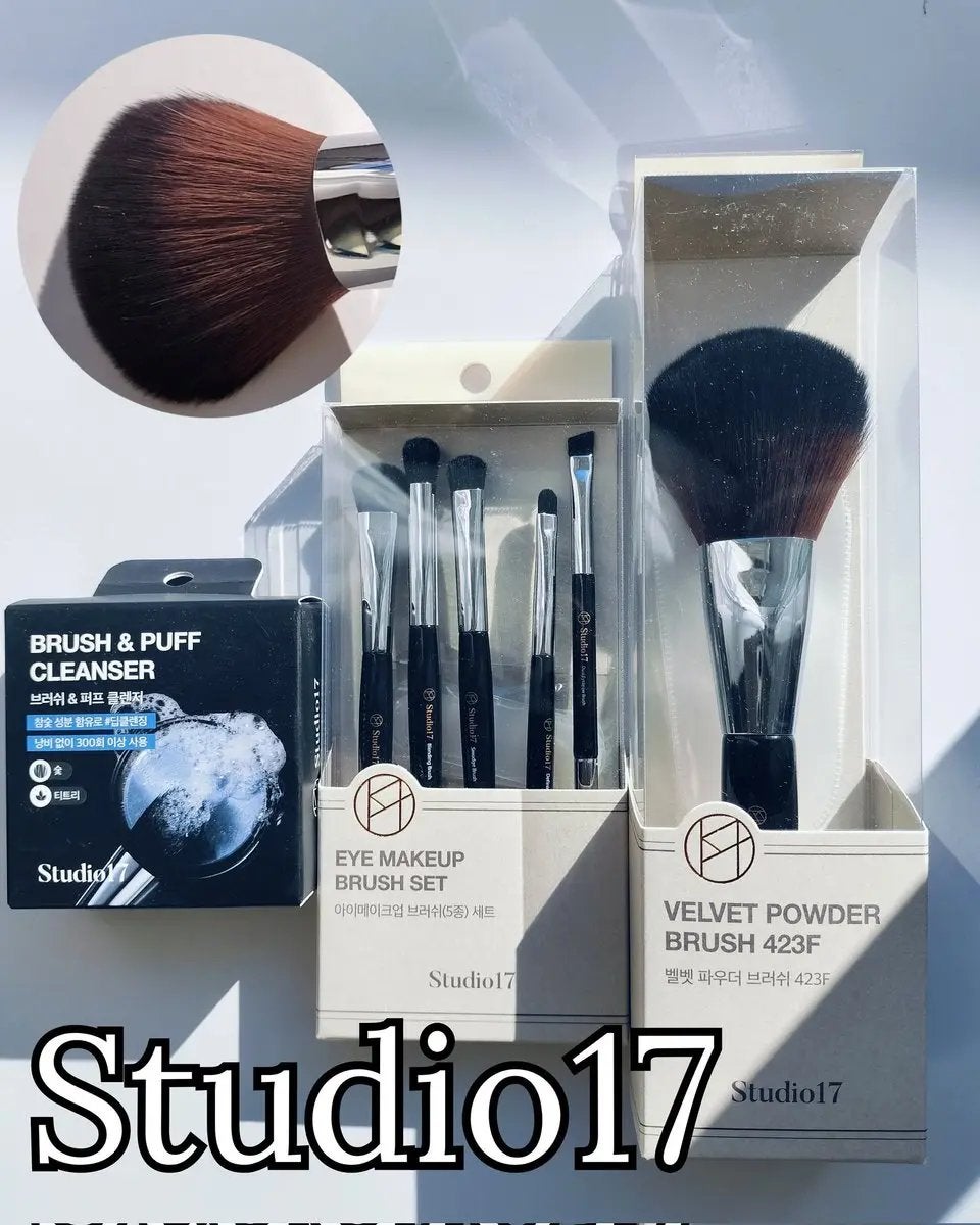 VELVET POWDER BRUSH 423F/Studio17/メイクブラシを使ったクチコミ(1枚目)