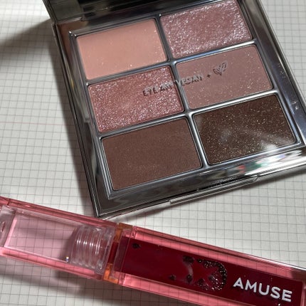 アイ ヴィーガン シアーパレット/AMUSE/アイシャドウパレットを使ったクチコミ(1枚目)