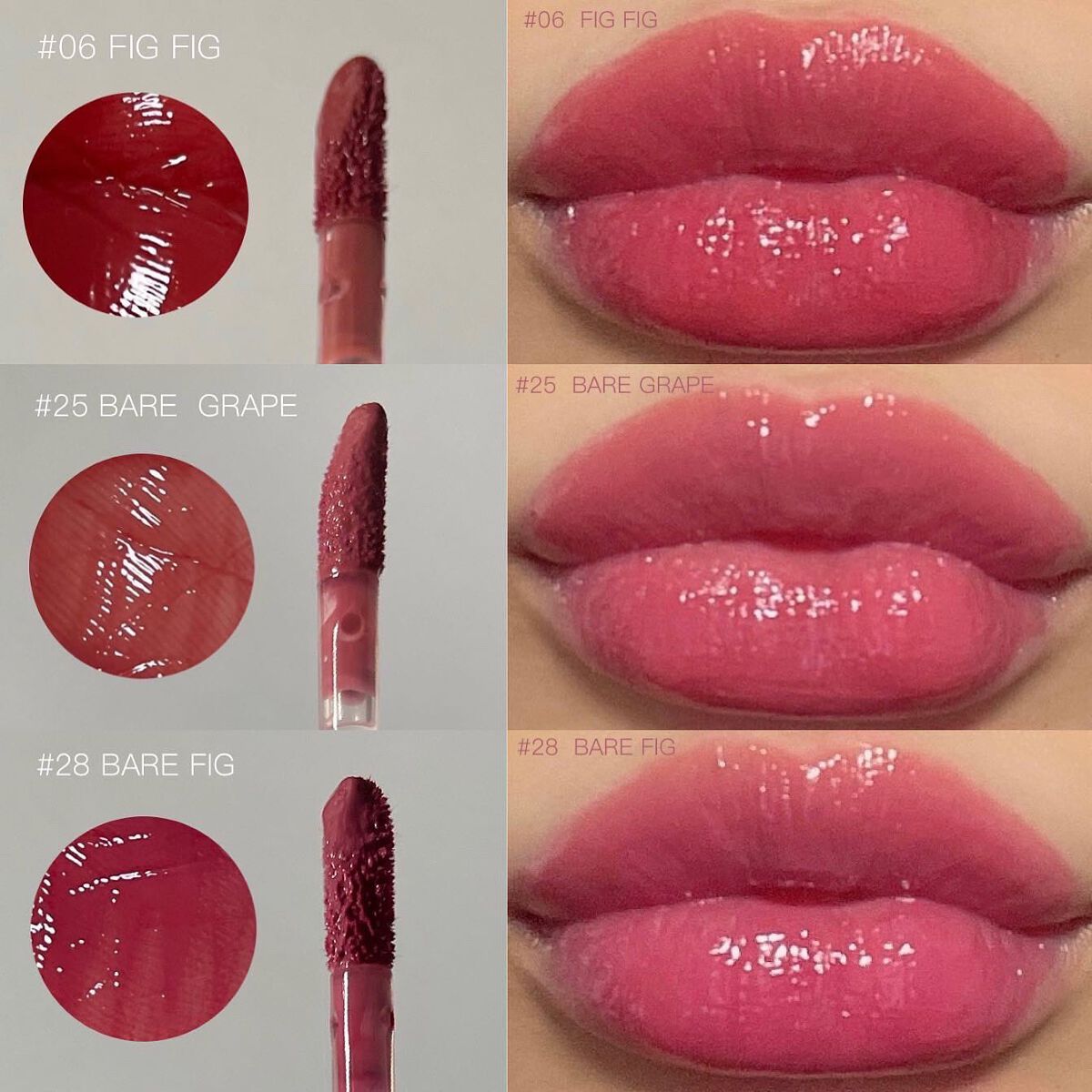 ジューシーラスティングティント/rom&nd/リップティントを使ったクチコミ（2枚目）