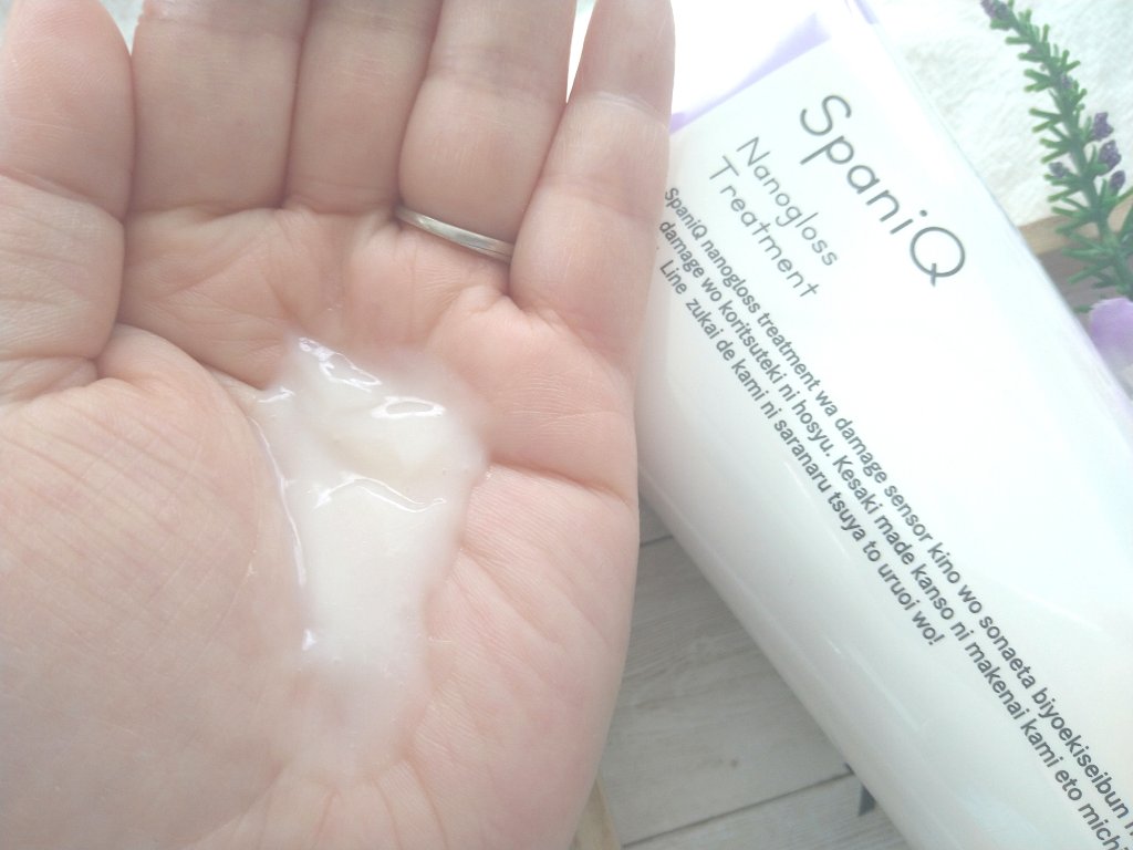 ナノグロストリートメント/SpaniQ/洗い流すヘアトリートメントを使ったクチコミ（3枚目）