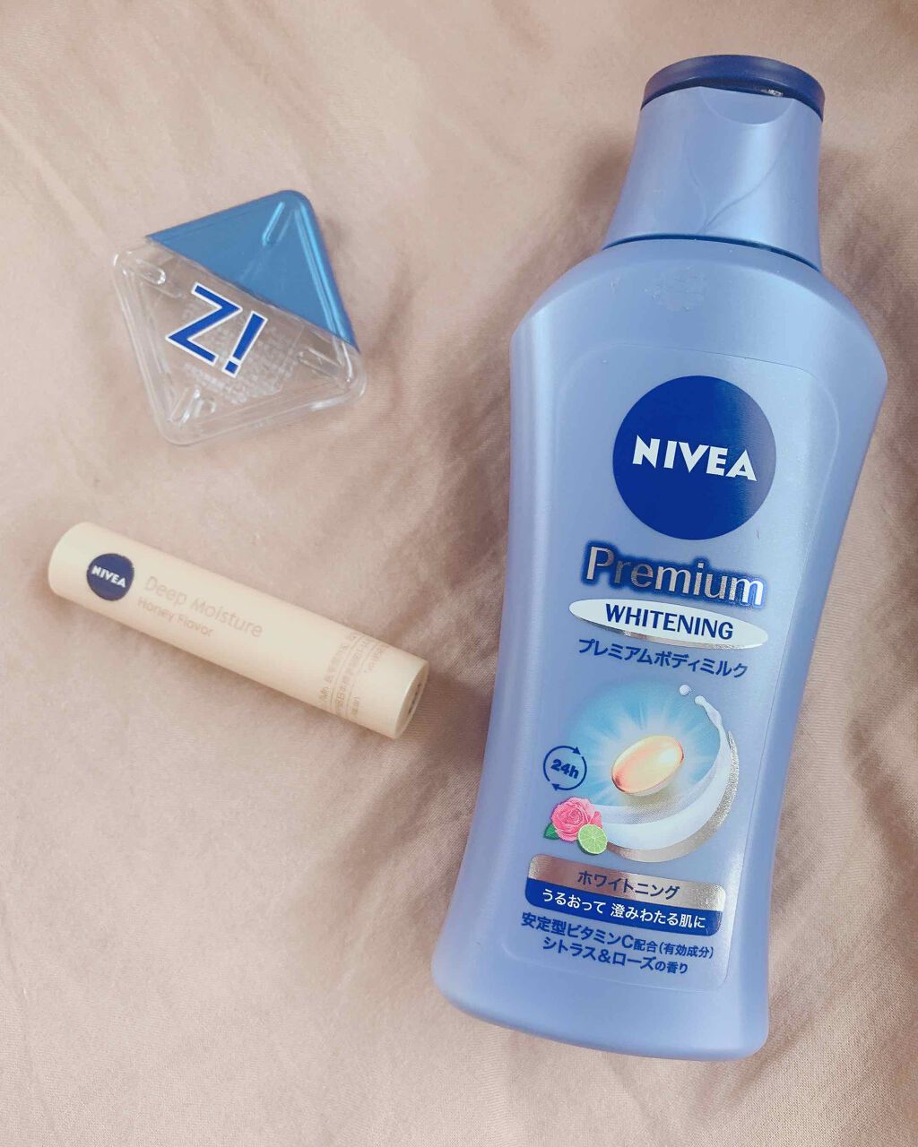 ニベア ディープモイスチャーリップ/ニベア/リップクリームを使ったクチコミ（2枚目）