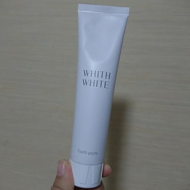 歯磨き粉/WHITH WHITE/歯磨き粉を使ったクチコミ（1枚目）