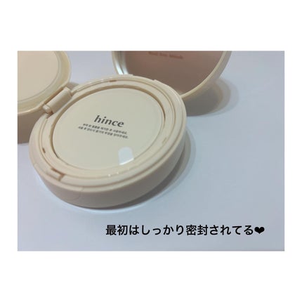 セカンドスキングロウクッション/hince/クッションファンデーションを使ったクチコミ(4枚目)