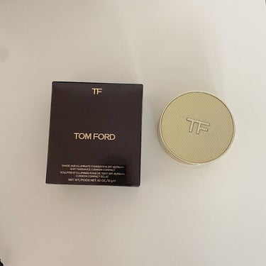 シェイド アンド イルミネイト ファンデーション SPF45 ソフト ラディアンス クッション コンパクト 1.1 ウォーム サンド/TOM FORD BEAUTY/リキッドファンデーションを使ったクチコミ（1枚目）