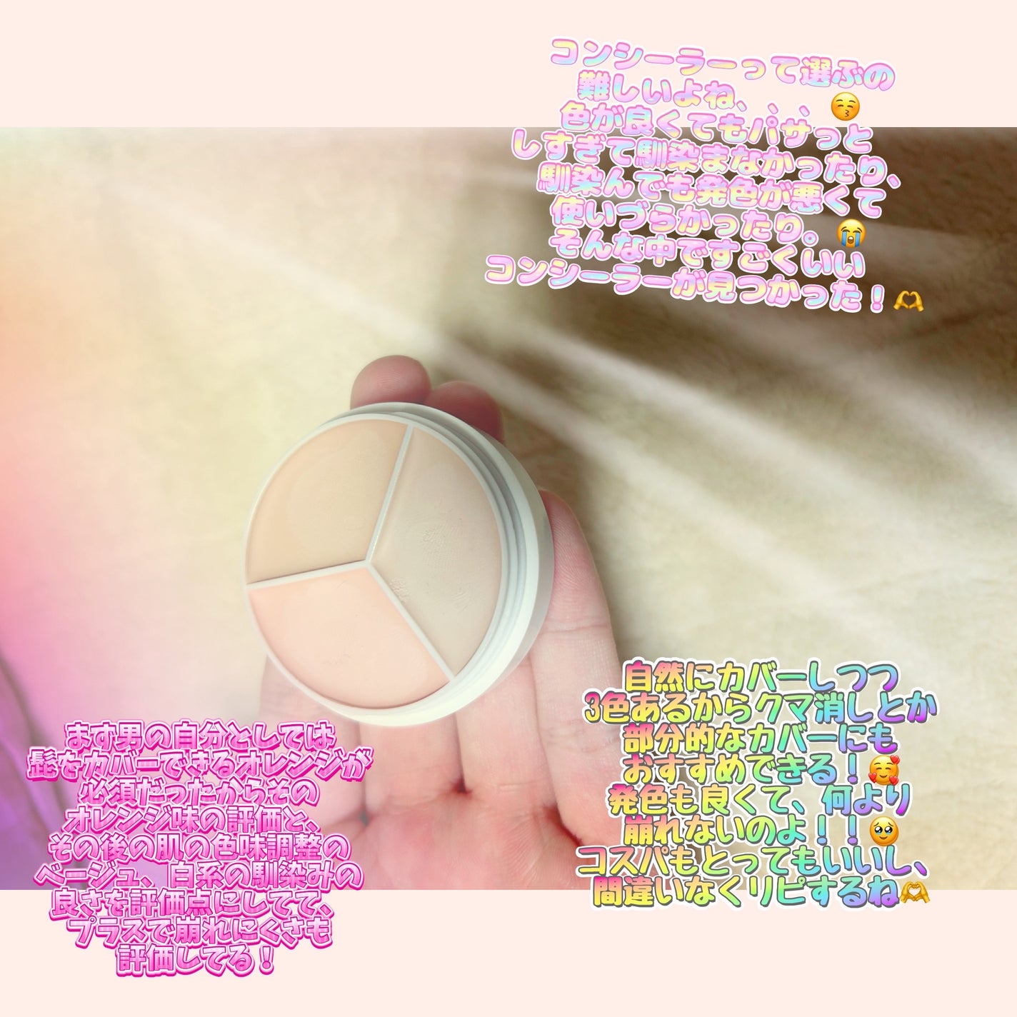 カバーアッププロコンシーラー/TFIT/パレットコンシーラーを使ったクチコミ(2枚目)