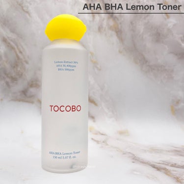 AHA BHA Lemon Toner/TOCOBO/化粧水を使ったクチコミ（3枚目）