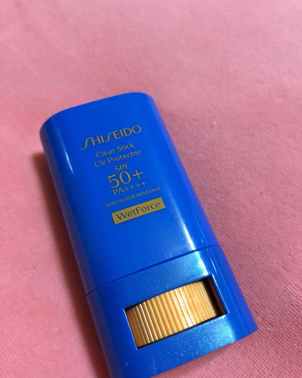 クリアスティック UVプロテクター/SHISEIDO/日焼け止め・UVケアを使ったクチコミ(1枚目)