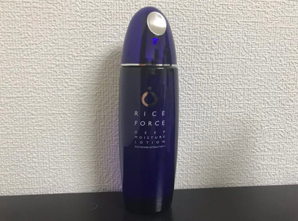 ディープモイスチュアローション/ライスフォース/化粧水を使ったクチコミ(1枚目)