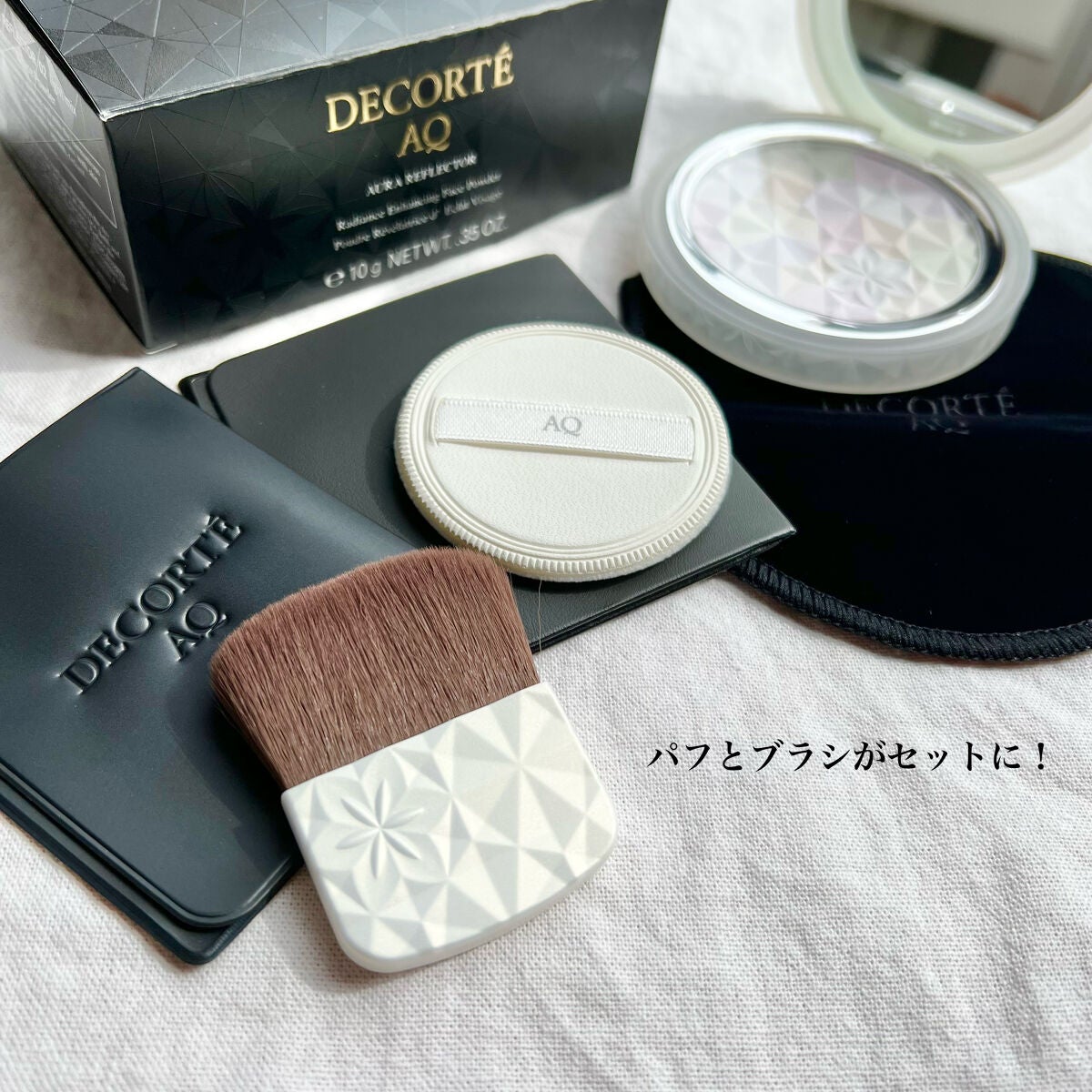 AQ オーラ リフレクター/DECORTÉ/プレストパウダーを使ったクチコミ(5枚目)