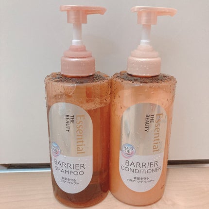 ザビューティ 髪のキメ美容素髪を守る バリアシャンプー/コンディショナー/エッセンシャル/シャンプー・コンディショナーを使ったクチコミ(1枚目)