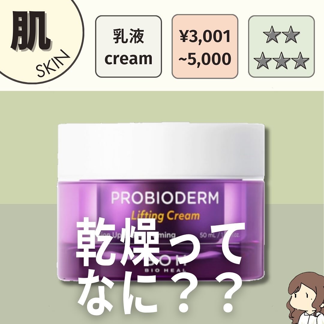 プロバイオダーム リフティング クリーム/BIOHEAL BOH/フェイスクリームを使ったクチコミ（1枚目）