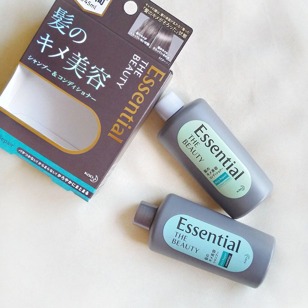 THE BEAUTY 髪のキメ美容シャンプー／コンディショナー＜エアリーリペア＞	 コンディショナー/エッセンシャル/シャンプー・コンディショナーを使ったクチコミ（2枚目）