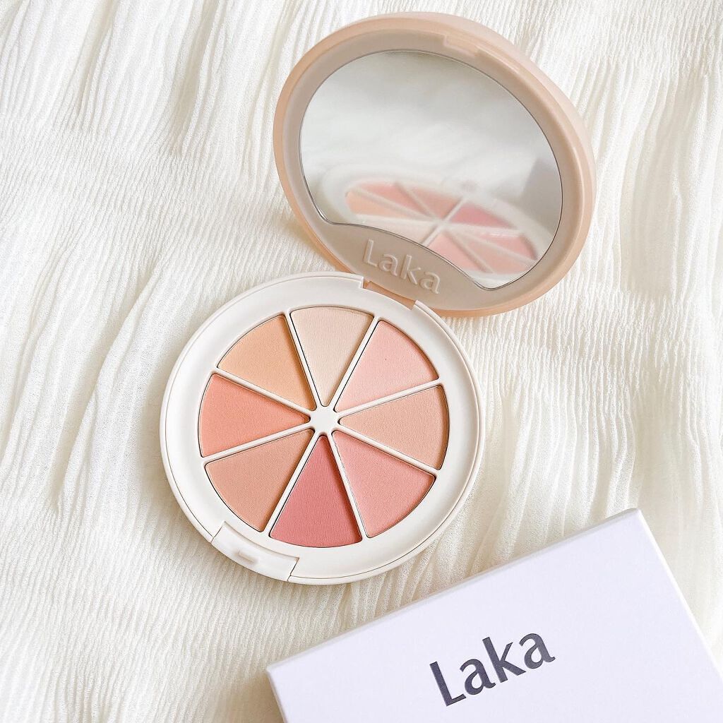 ミドルトーンアイシャドウコレクターパレット/Laka/アイシャドウパレットを使ったクチコミ(1枚目)