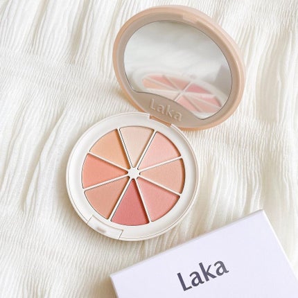 ミドルトーンアイシャドウコレクターパレット/Laka/アイシャドウパレットを使ったクチコミ(1枚目)