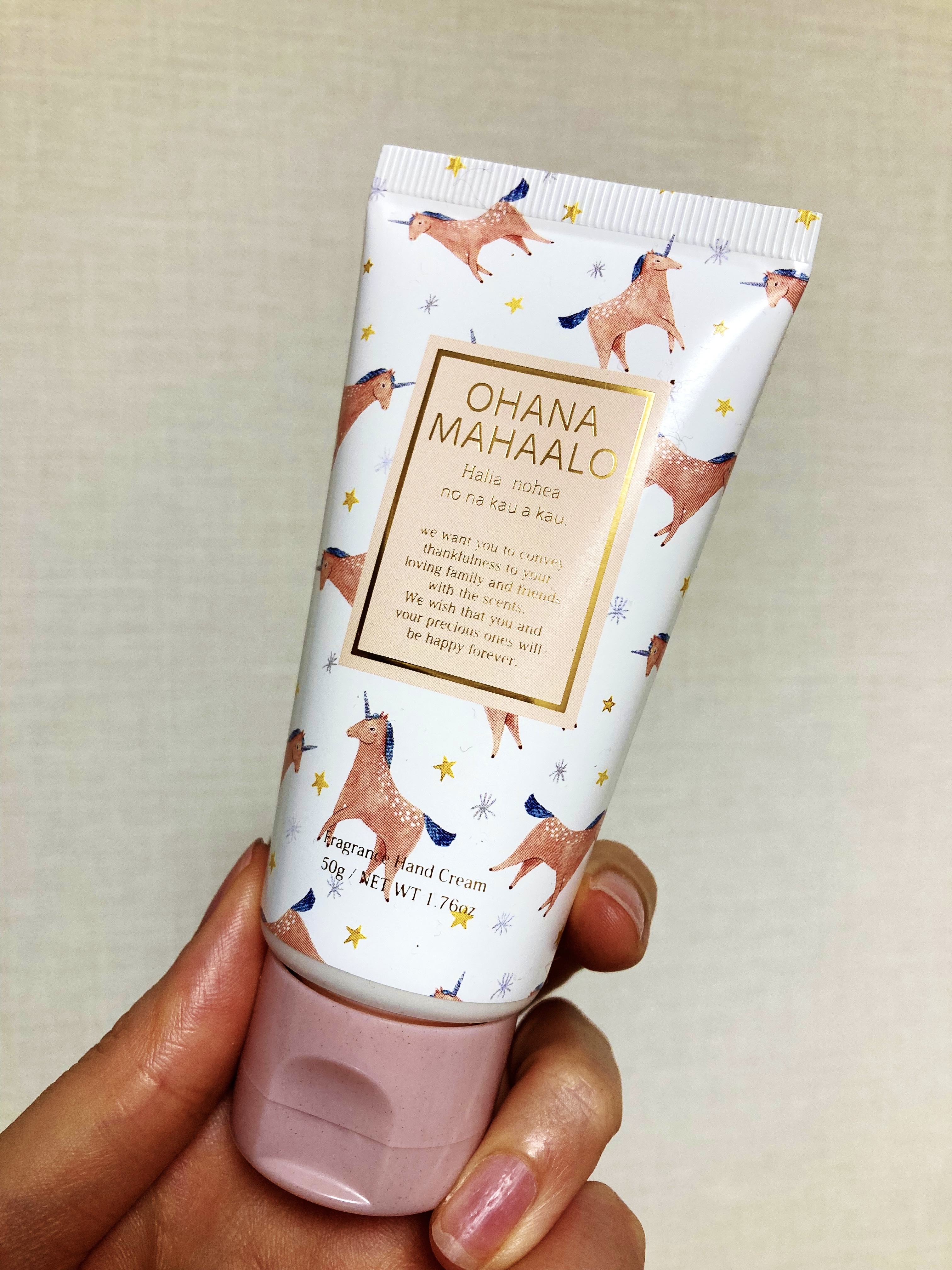 オハナ・マハロ フレグランス ハンドクリーム  ハリーア ノヘア/OHANA MAHAALO/ハンドクリームを使ったクチコミ（1枚目）