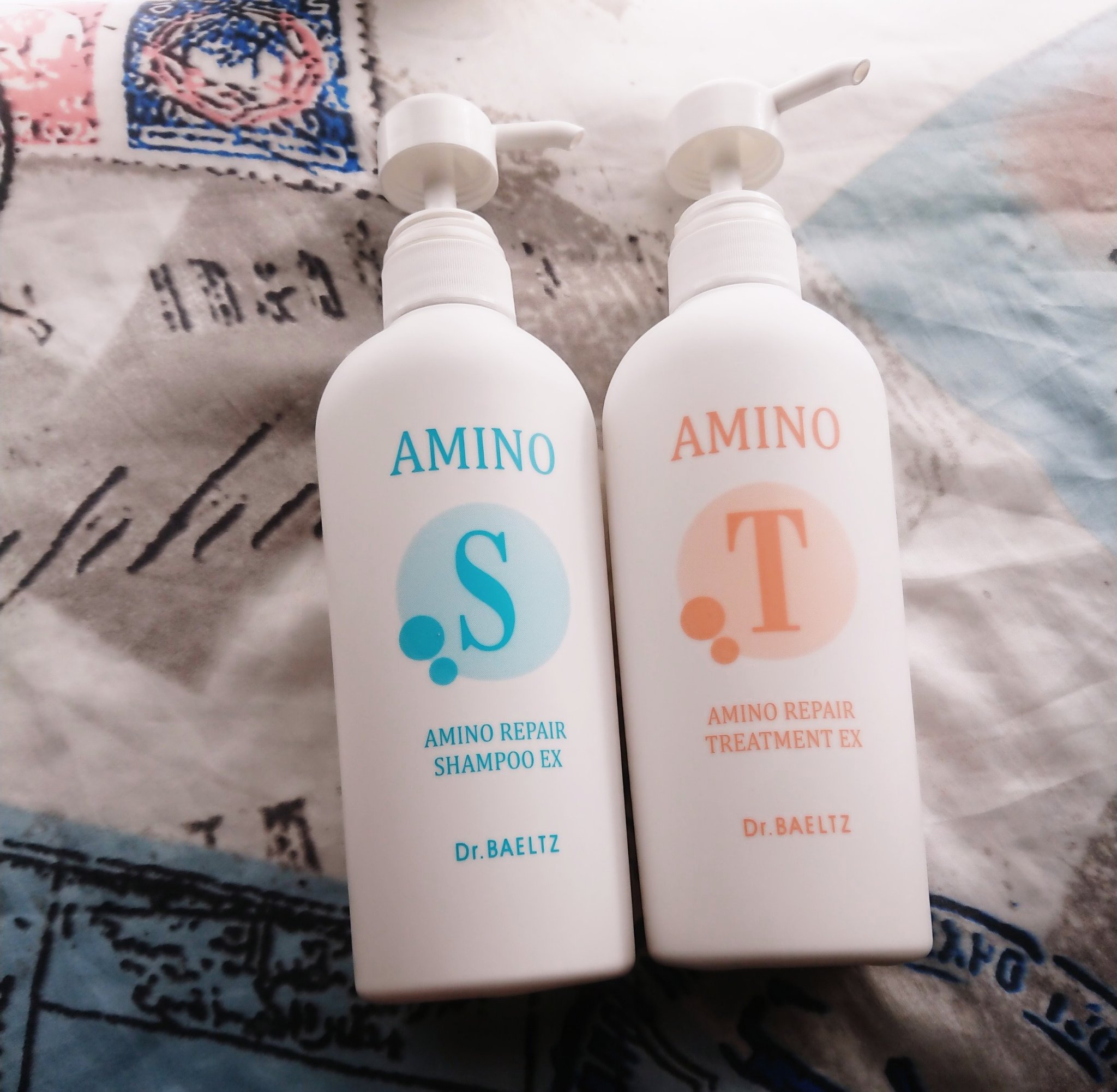 アミノリペアシャンプーEX／トリートメントEX  シャンプー 380ml/ドクターベルツ/市販シャンプーを使ったクチコミ（1枚目）