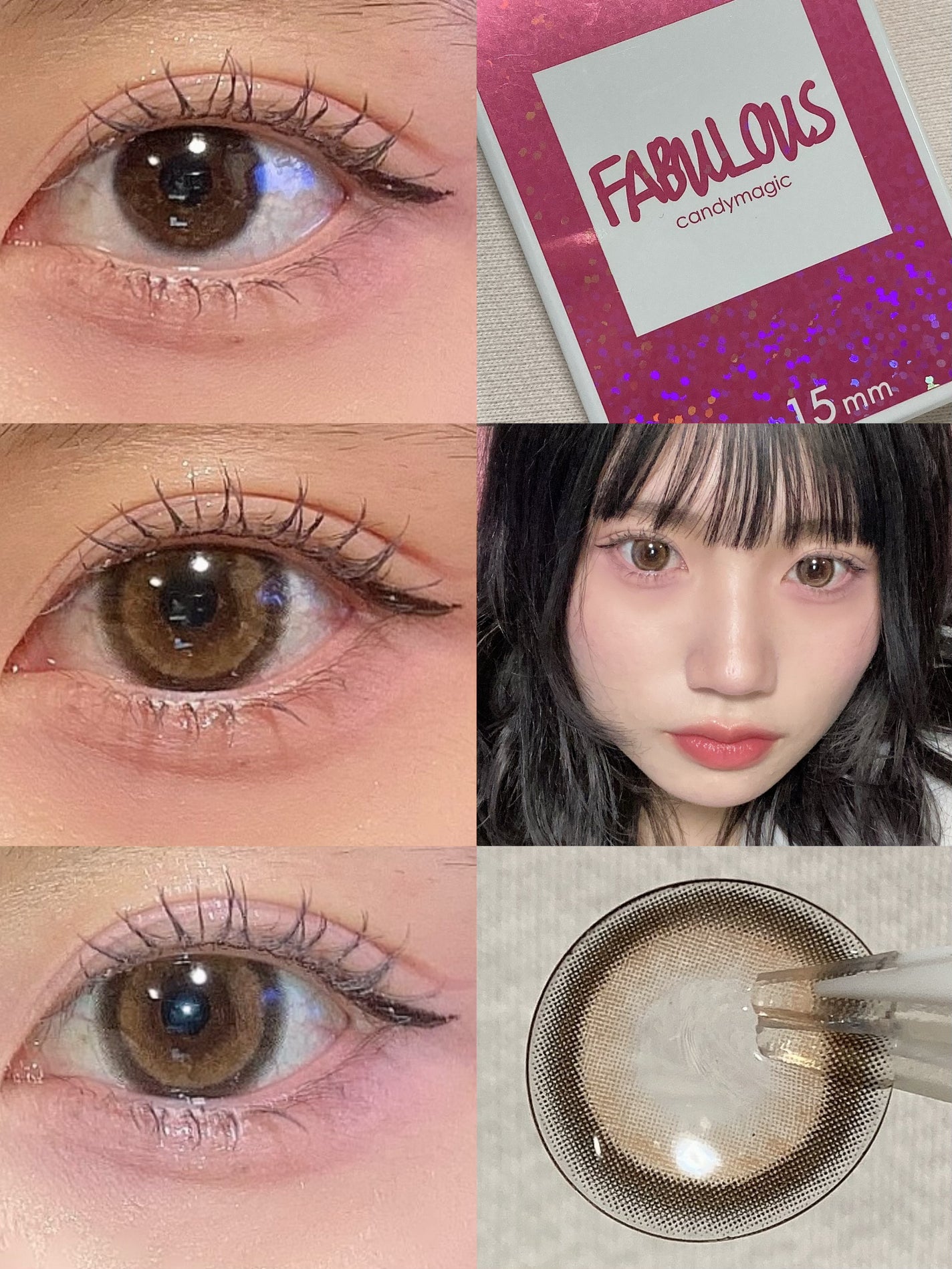 Fabulous(ファビュラス)1month/FABUROUS/カラーコンタクトレンズを使ったクチコミ(3枚目)