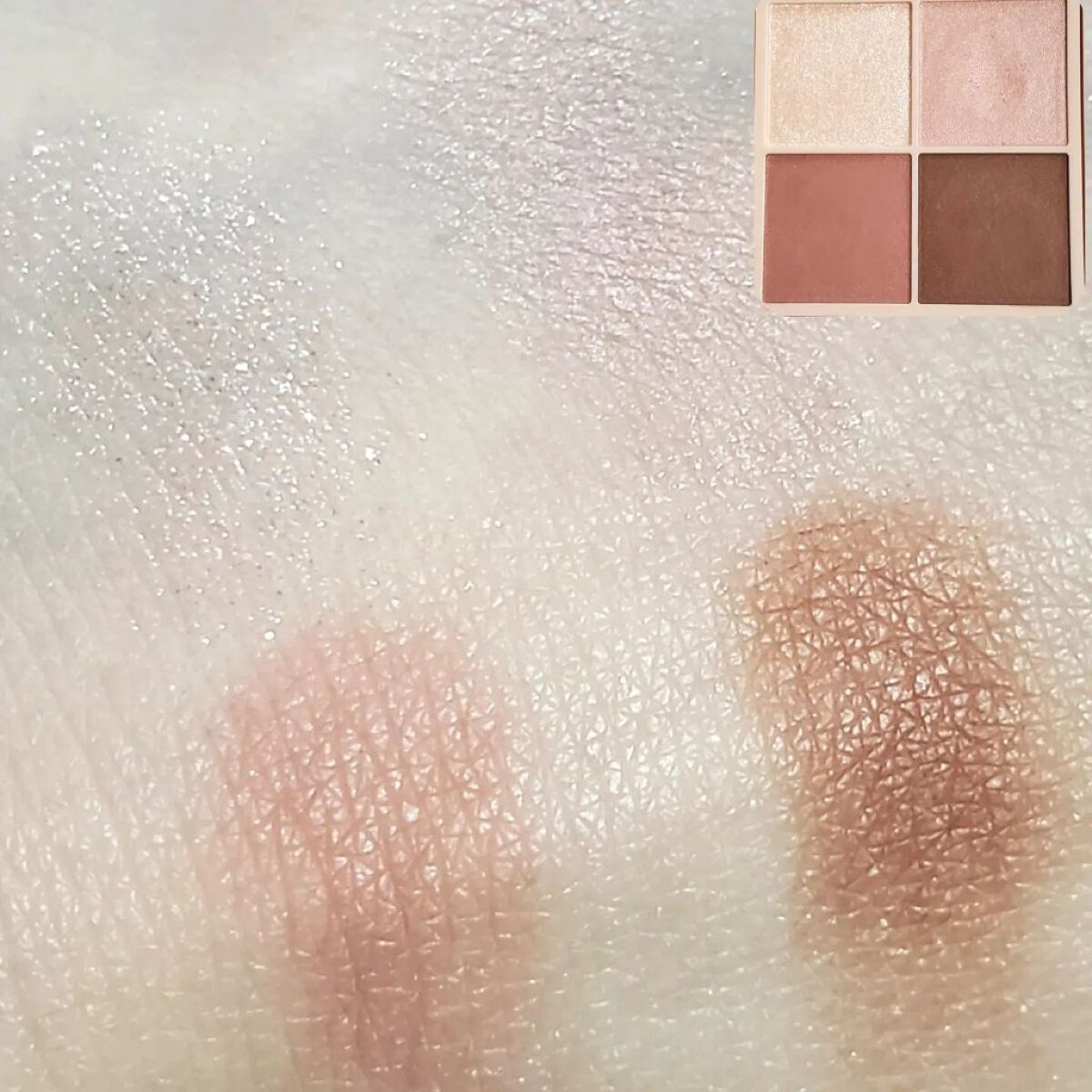 シャインオンステージアイパレット 01 ラブストーリー/upink/アイシャドウパレットを使ったクチコミ（2枚目）