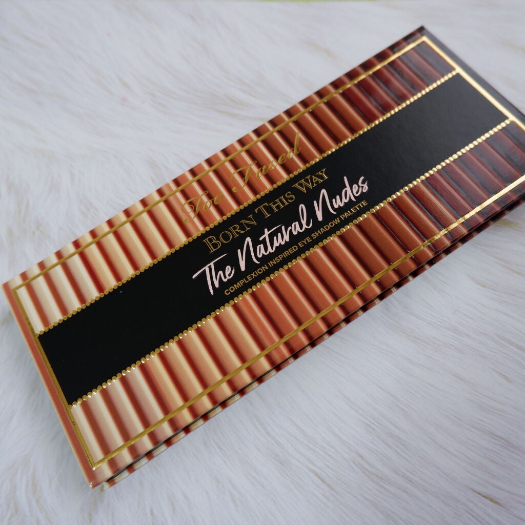 ボーン ディス ウェイ ザ ナチュラル ヌード アイシャドウ パレット/Too Faced/アイシャドウパレットを使ったクチコミ(1枚目)