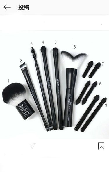 UR GLAM　POWDER BRUSH/U R GLAM/メイクブラシを使ったクチコミ（1枚目）