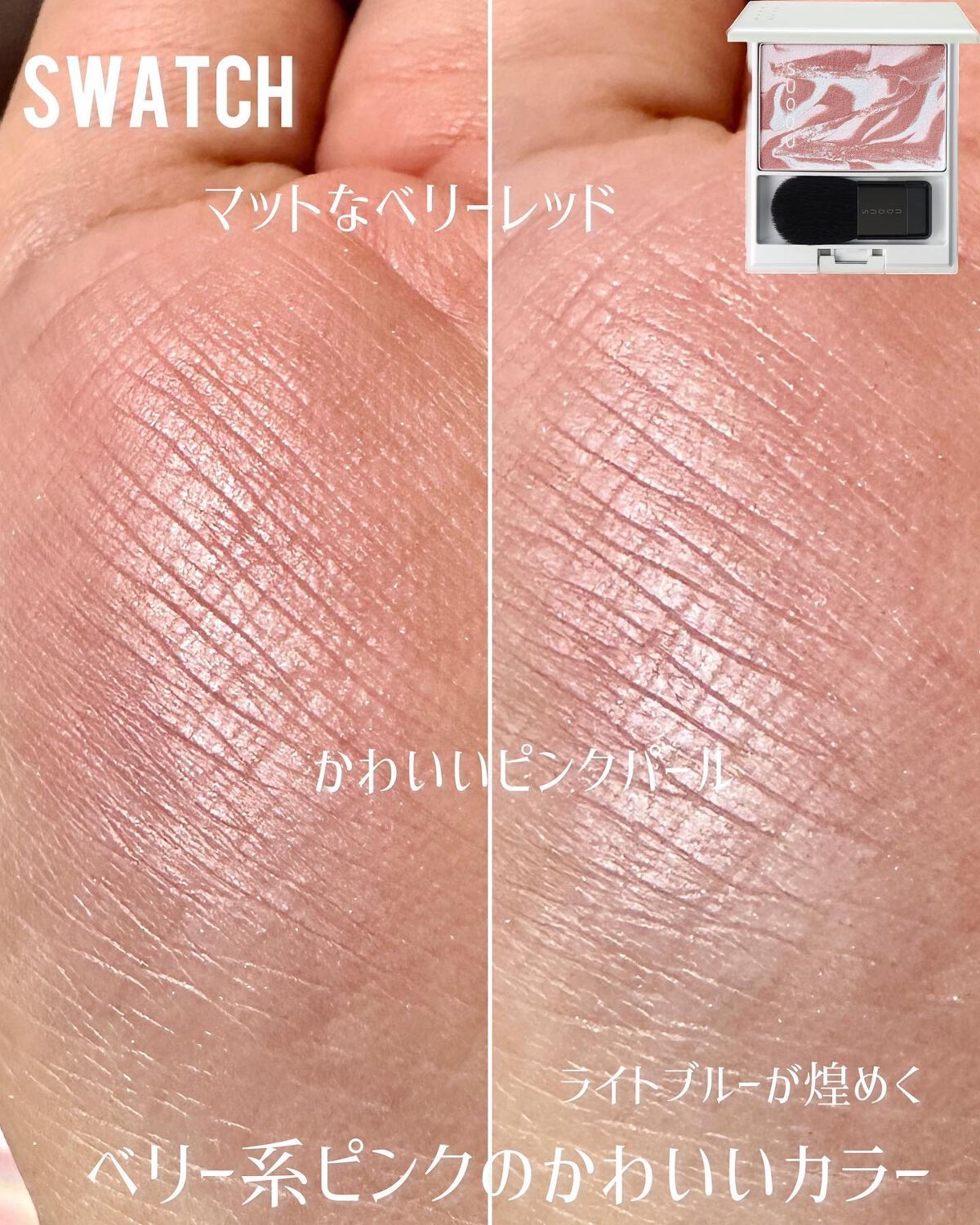 ピュア カラー ブラッシュ/SUQQU/パウダーチークを使ったクチコミ(6枚目)