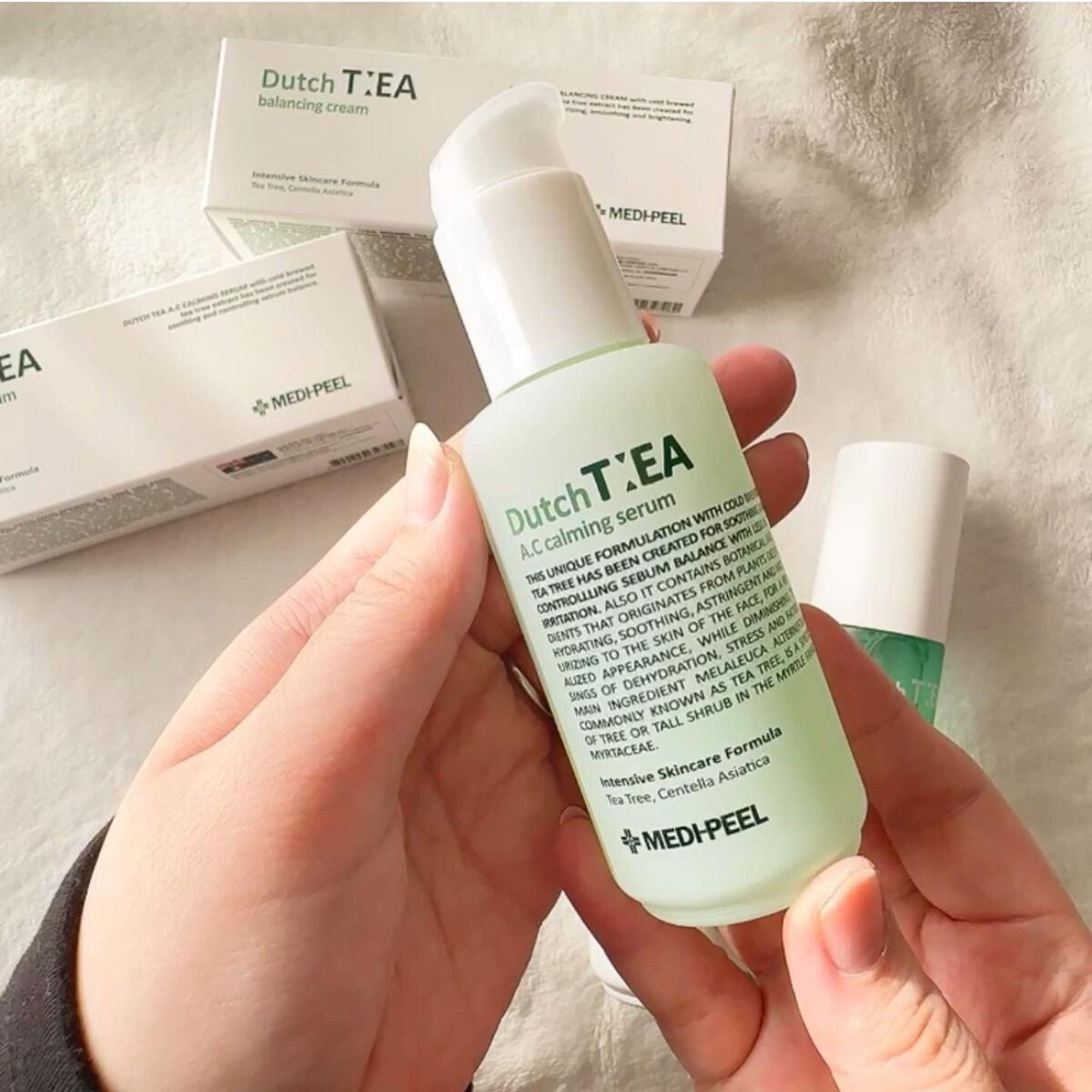 ダッチティーACカーミングセラム　/MEDIPEEL/美容液を使ったクチコミ（2枚目）