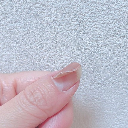 キャンドゥ ピールオフベースコートのクチコミ「\使いやすくてずっとリピ!/
♡ ••┈┈┈┈┈┈┈┈•• ♡
#キャンドゥ
#クレ.....」(3枚目)