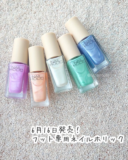 ペディキュア コレクション Pastel Sandals GR737 ジュエリーバックル/ネイルホリック/マニキュアの画像
