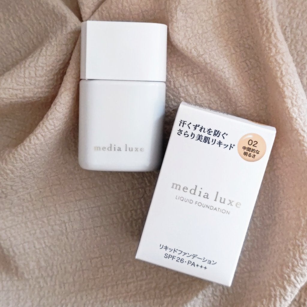 リキッドファンデーション/media luxe/リキッドファンデーションを使ったクチコミ(5枚目)