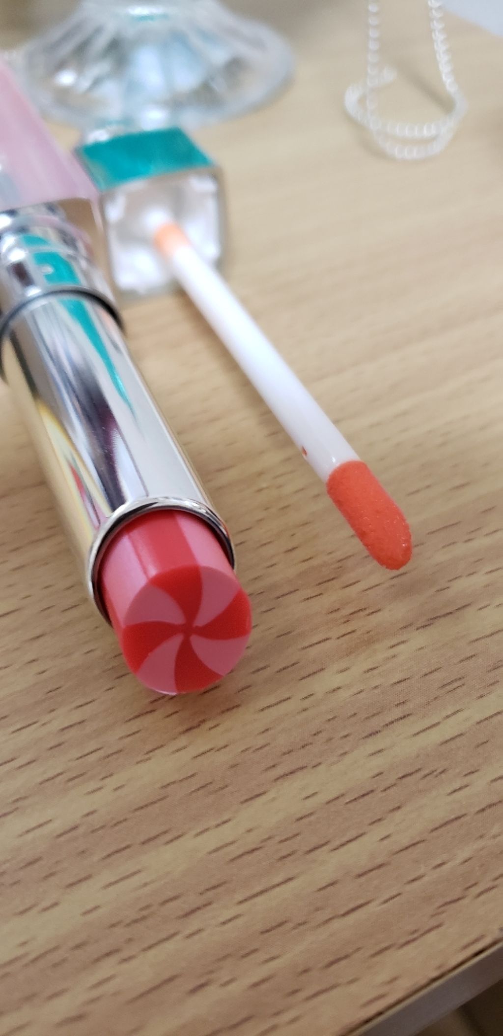 ディオール アディクト リップ グロウ マックス 201 ピンク/Dior/口紅を使ったクチコミ（2枚目）