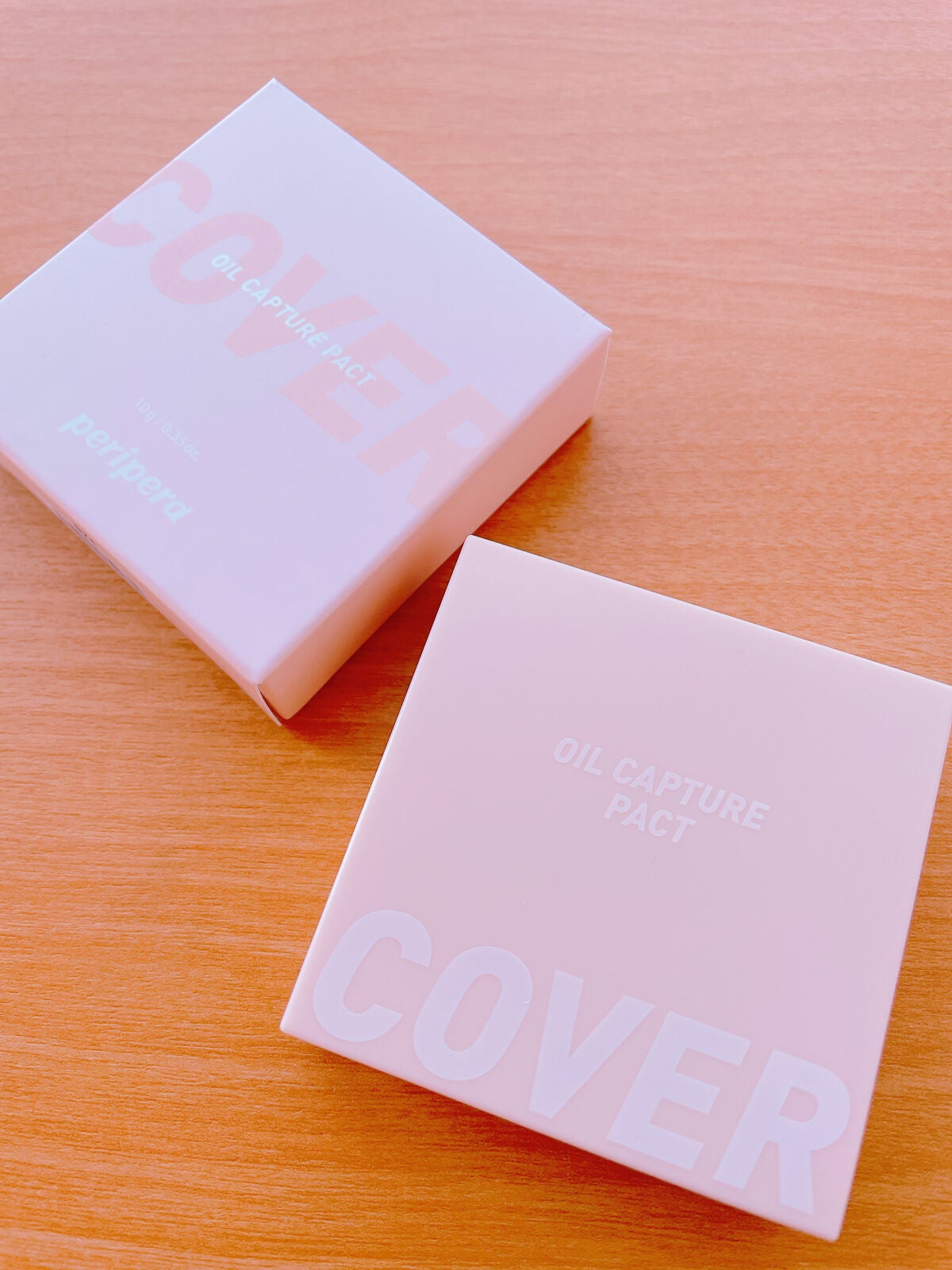 オイル キャプチャー カバー パクト/PERIPERA/プレストパウダーを使ったクチコミ(1枚目)