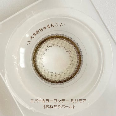 エバーカラーワンデーミリモア/エバーカラー/ワンデー（１DAY）カラコンを使ったクチコミ（3枚目）