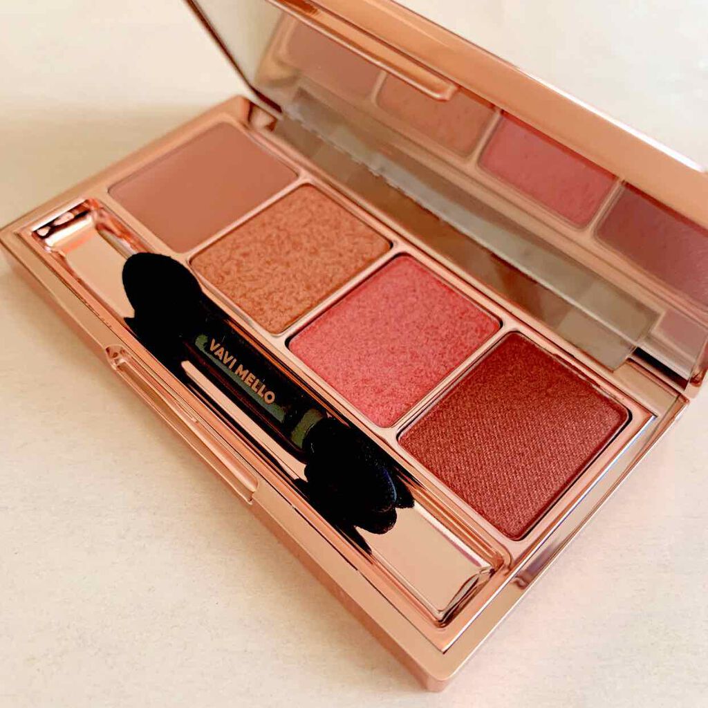 バレンタインボックスミニ/VAVI MELLO/アイシャドウパレットを使ったクチコミ(2枚目)