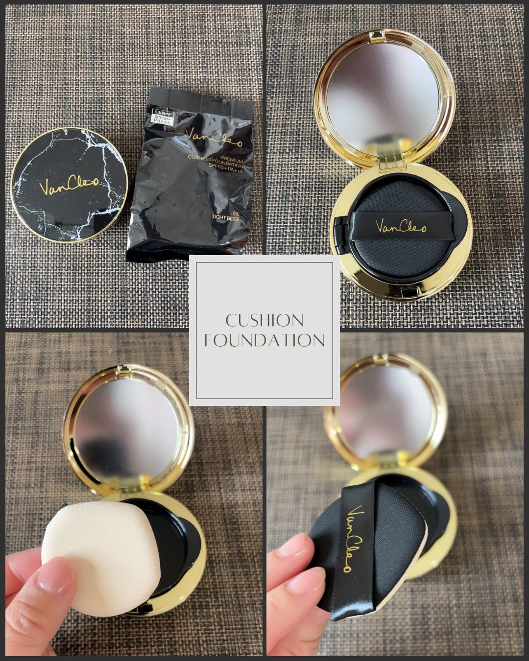 プレミアムクッションファンデーション/VanCleo/クッションファンデーションを使ったクチコミ(3枚目)