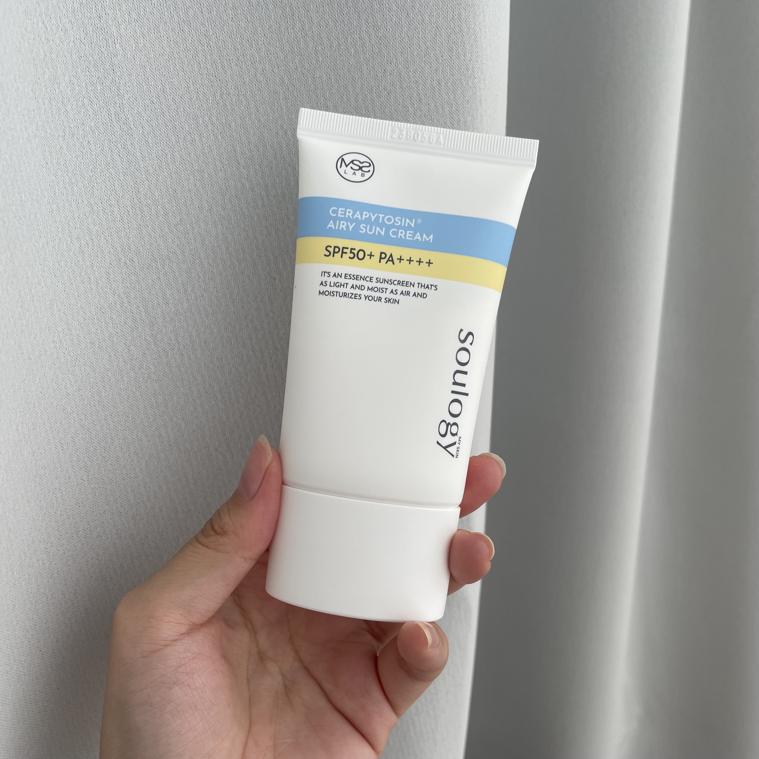 セラフィトシンエアリー日焼け止め/MY SKIN SOULOGY/日焼け止めクリームを使ったクチコミ（2枚目）