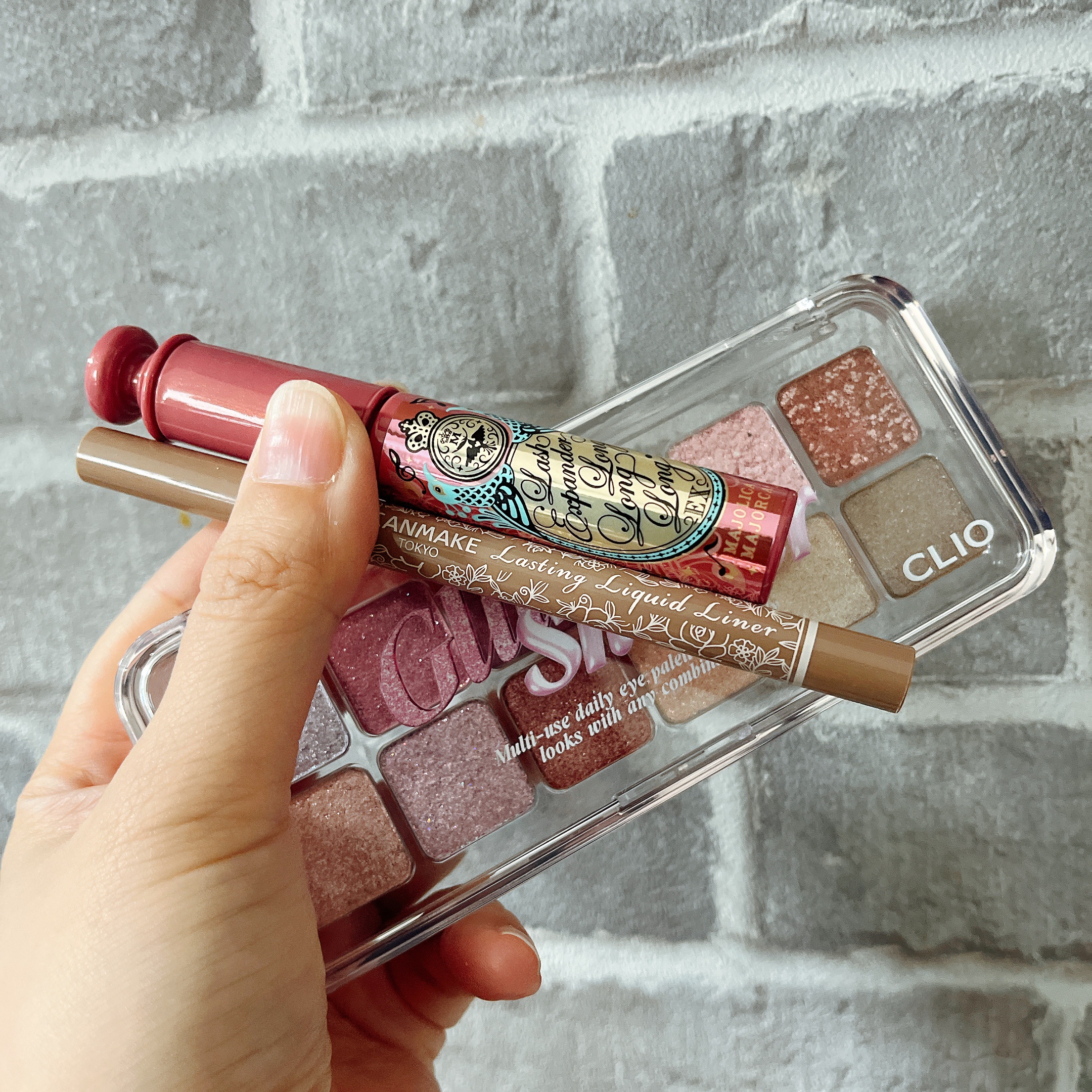 ラッシュエキスパンダー ロングロングロング EX 20 シャンパンピンク/MAJOLICA MAJORCA/マスカラを使ったクチコミ（2枚目）