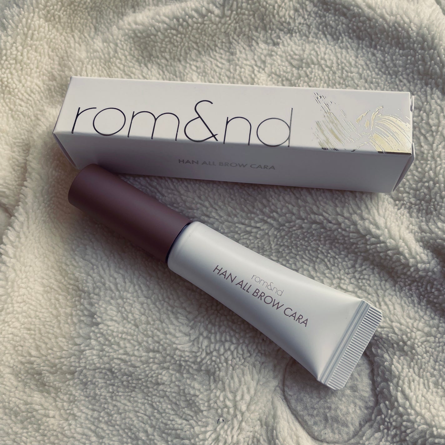 ハンオールブロウカラ/rom&nd/眉マスカラを使ったクチコミ(1枚目)