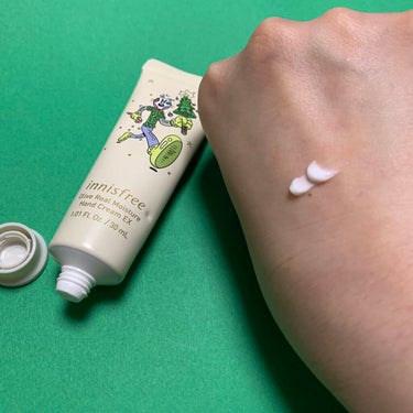 ハンドクリーム セット 2021 Green Holidays Edition/innisfree/ハンドクリームを使ったクチコミ（3枚目）