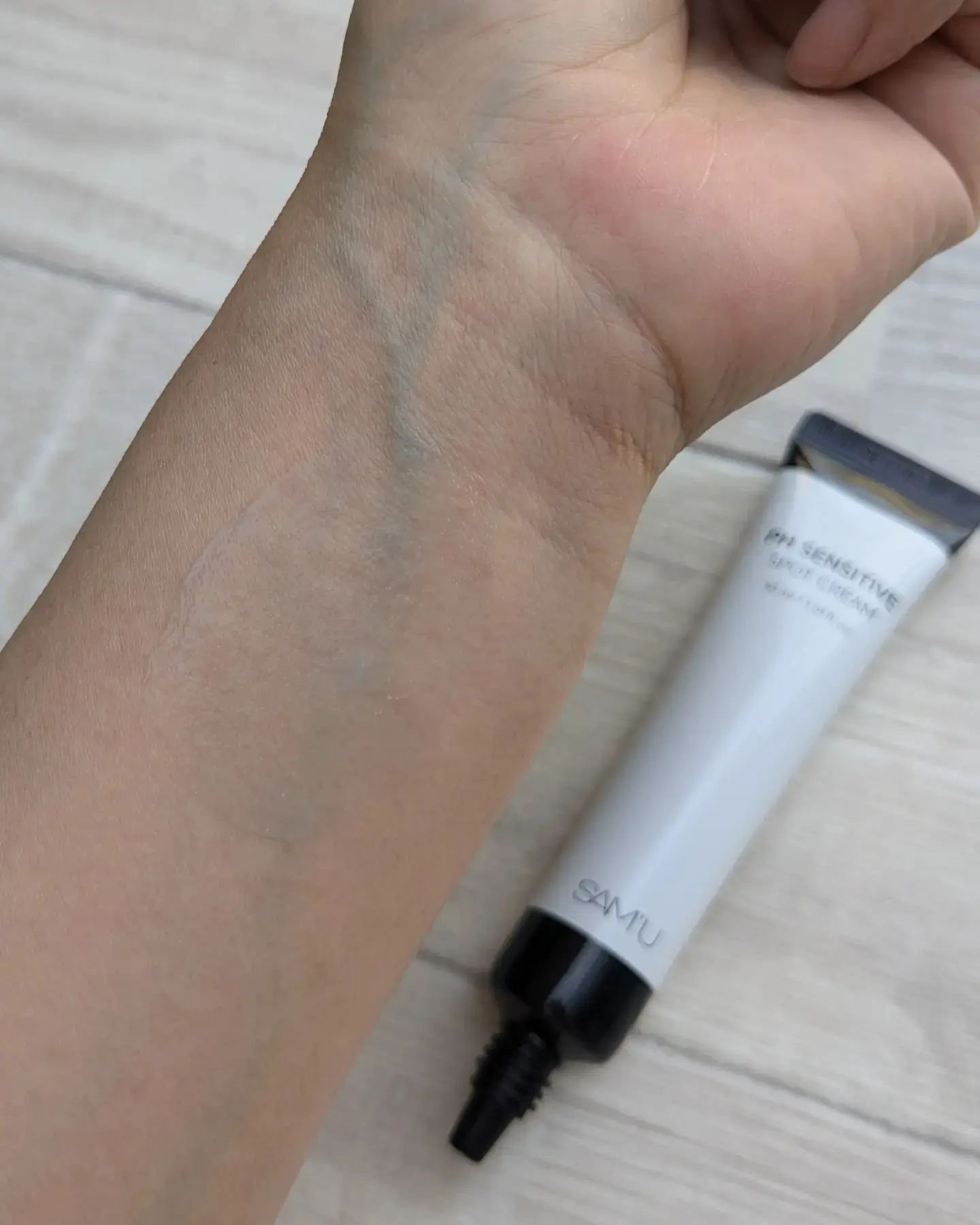 PHセンシティブスポットクリーム/SAM'U/フェイスクリームを使ったクチコミ（3枚目）