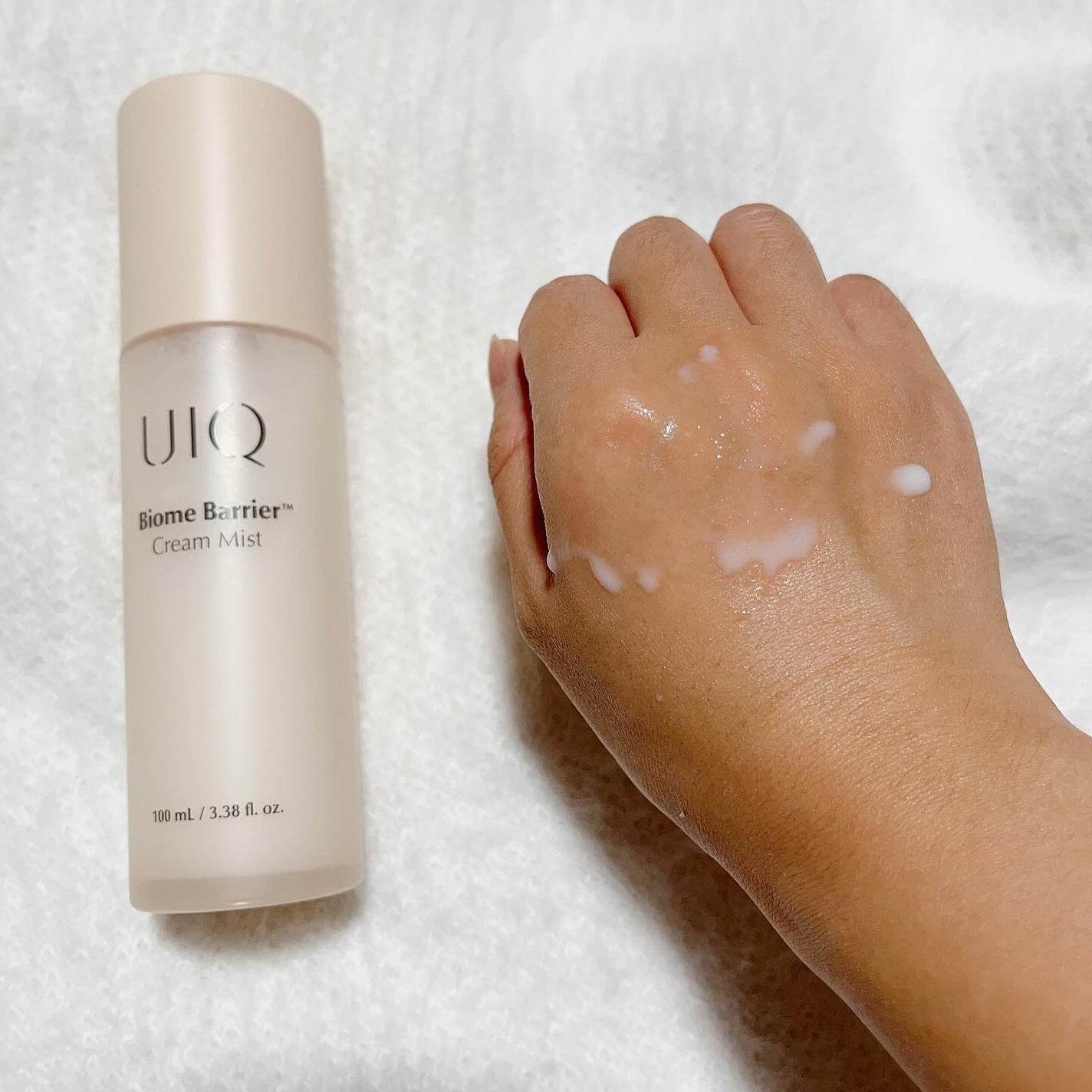 バイオームバリア クリームミスト/UIQ/ミスト状化粧水を使ったクチコミ(2枚目)