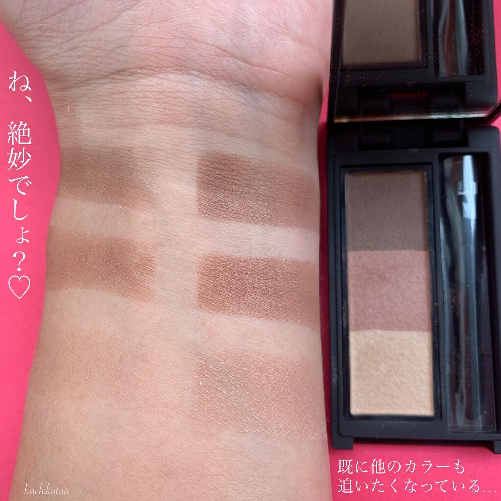 セルヴォーク インディケイトアイブロウパウダー/Celvoke/パウダーアイブロウを使ったクチコミ（2枚目）