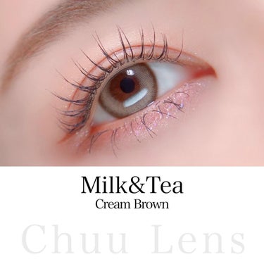 💁🏼‍♀️🍭
_____________

 提供品レビュー
@chuu_japan 
 _____________

1/13 本日新発売のMilk&Tea♡

ベージュよりのブラウンで甘めの瞳になれ