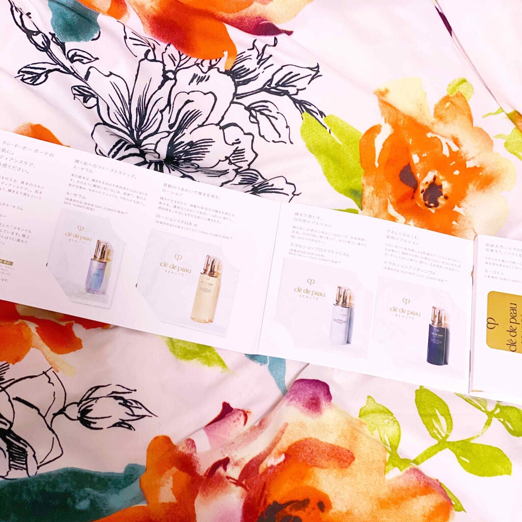 キーラディアンスケア セット/クレ・ド・ポー ボーテ/スキンケアキットを使ったクチコミ(2枚目)