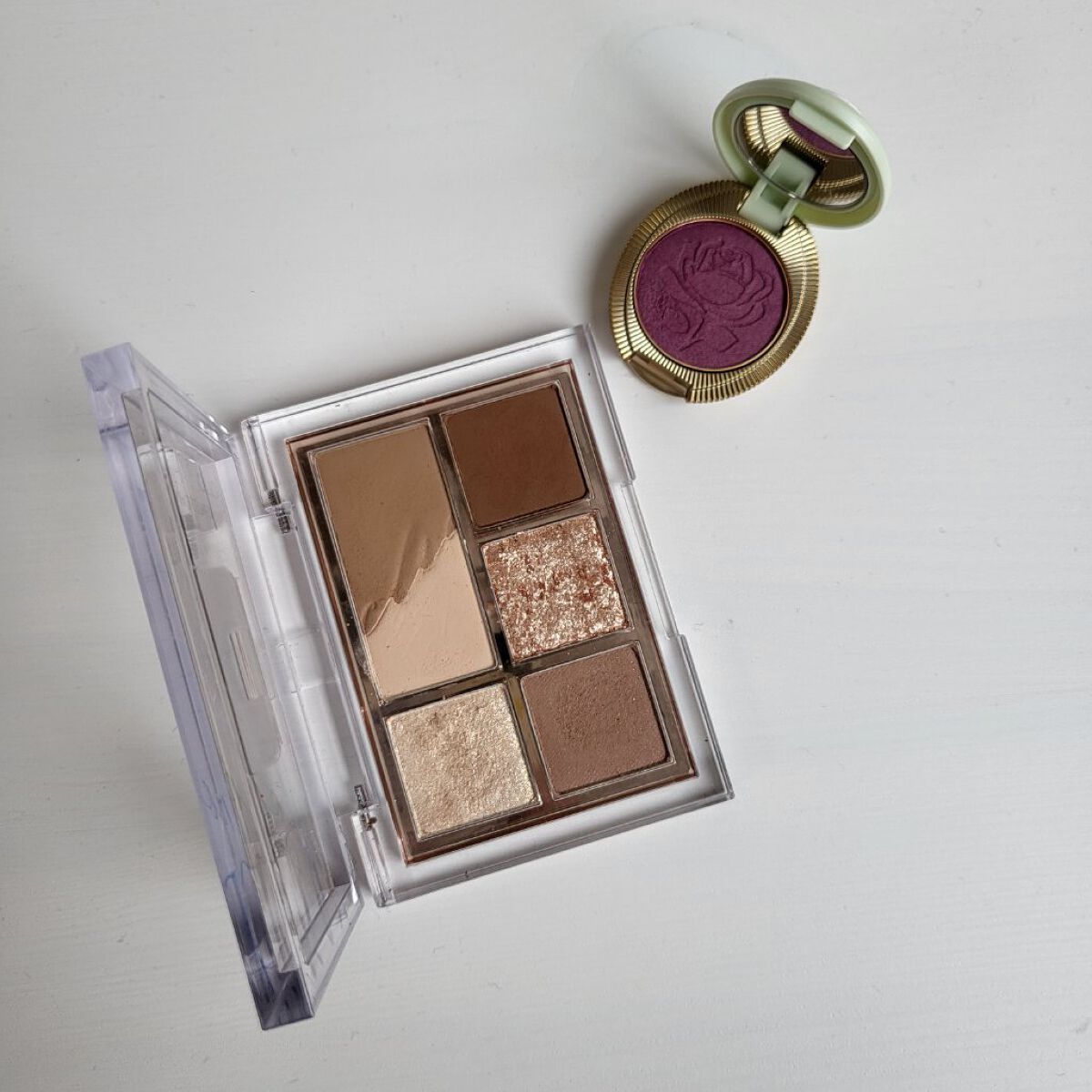 アイカラー 02/レ・メルヴェイユーズ ラデュレ/単色アイシャドウを使ったクチコミ（1枚目）